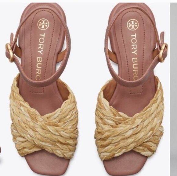 Tory Burch Shoes - NWOT Tory Burch Kira Block Heel Sandals - sz. 8.5